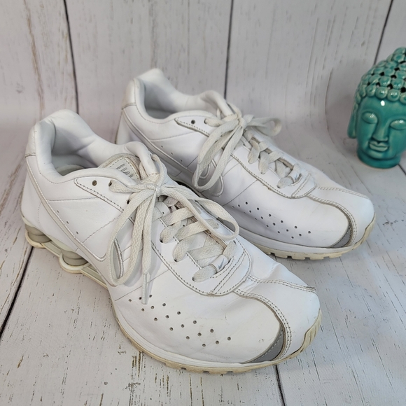 Nike Other - Nike Shoxs Classic Vintage 2007 White Streetwear Sneaker Shoe Men's Size 9